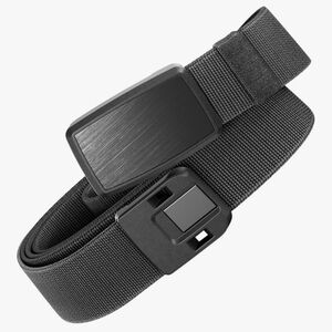 NWOT Groove Life Low Profile Magnetic Buckle Stretch Belt - Black - Size Large